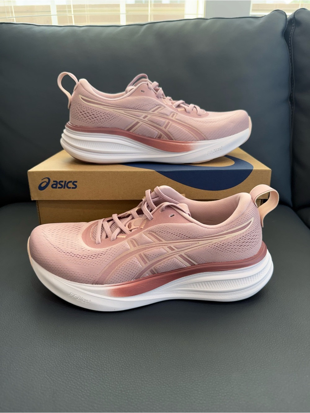 ASICS Gel Pulse 17 Running Walking Shoe Sneaker Pink Woman Size 9 NEW